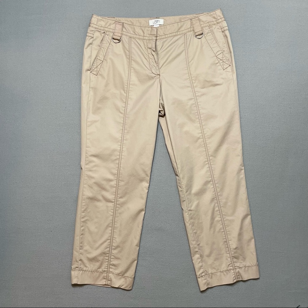 Loft Marisa Lightweight Crop Sz 10